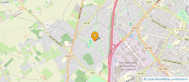 localisation de l'entreprise AUDINET CONSULTING à RONCQ