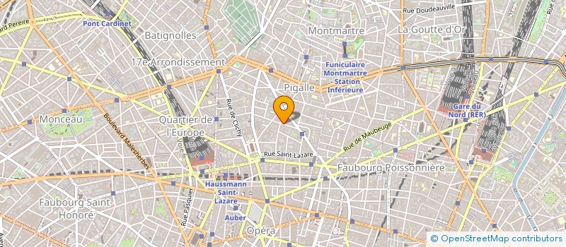 localisation de l'entreprise AUDINOS FA  PARIS