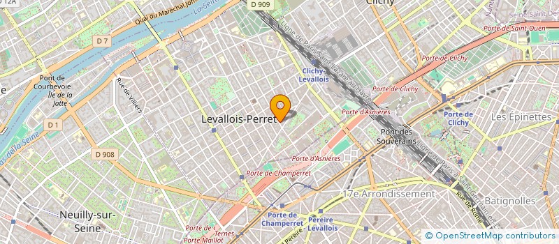 localisation de l'entreprise AUDIO ASSISTANCE 2 à LEVALLOIS-PERRET