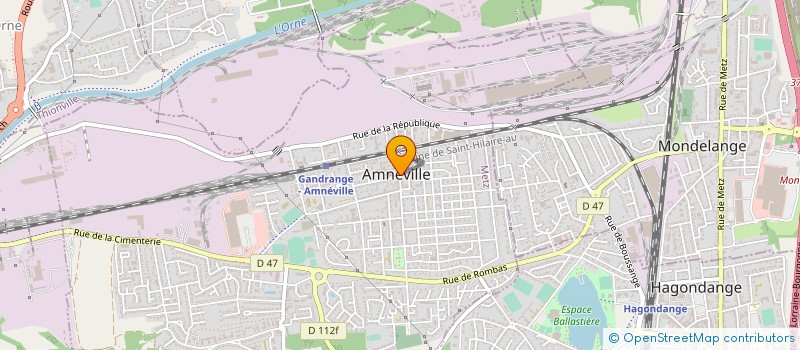 localisation de l'entreprise AUDIO C2P à AMNEVILLE