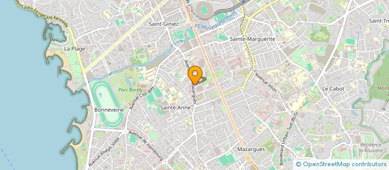 localisation de l'entreprise AUDIO CLAIRE à MARSEILLE
