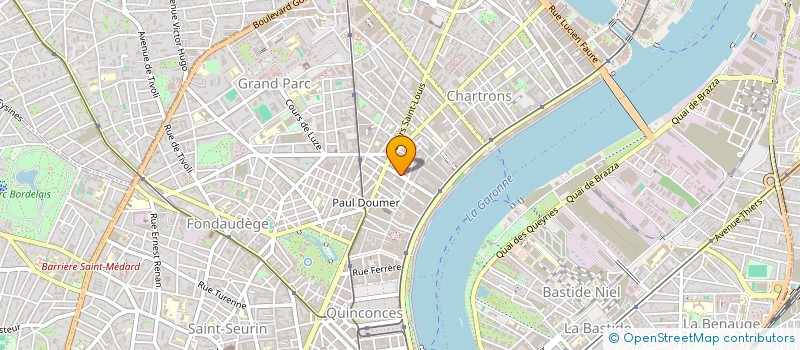 localisation de l'entreprise AUDIO CONSEIL  BORDEAUX