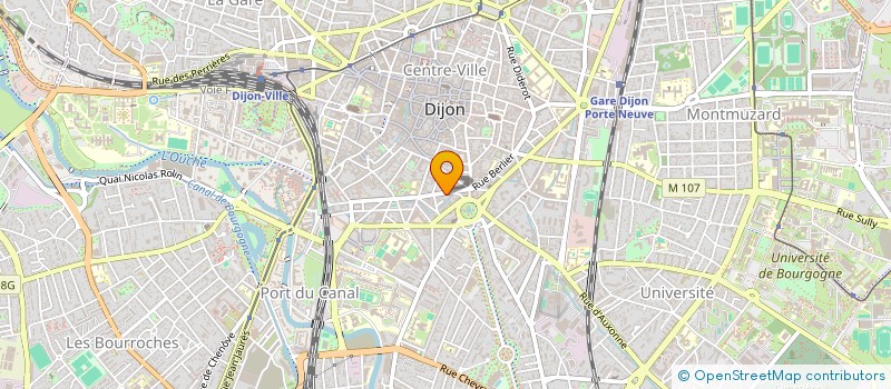 localisation de l'entreprise AUDIO CREATION à DIJON