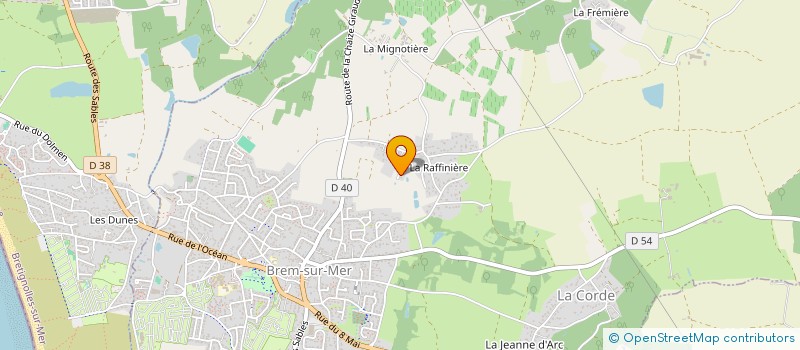 localisation de l'entreprise AUDIO GRADE à BREM-SUR-MER