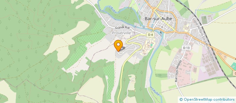 localisation de l'entreprise AUDIO & LIGHT  BAR-SUR-AUBE