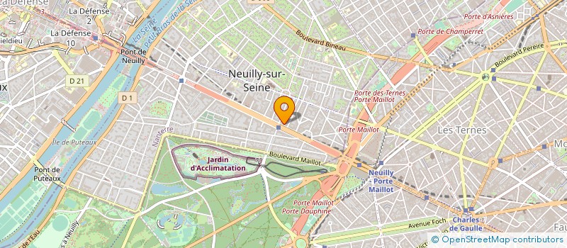 localisation de l'entreprise AUDIO LOCKER à NEUILLY-SUR-SEINE