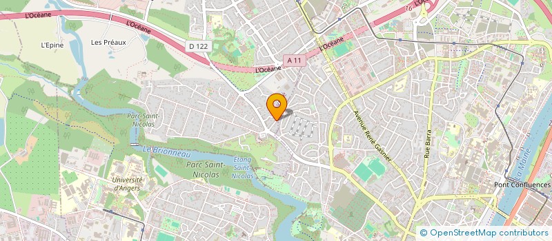 localisation de l'entreprise AUDIO MEDIA COMMUNICATION  AVRILLE