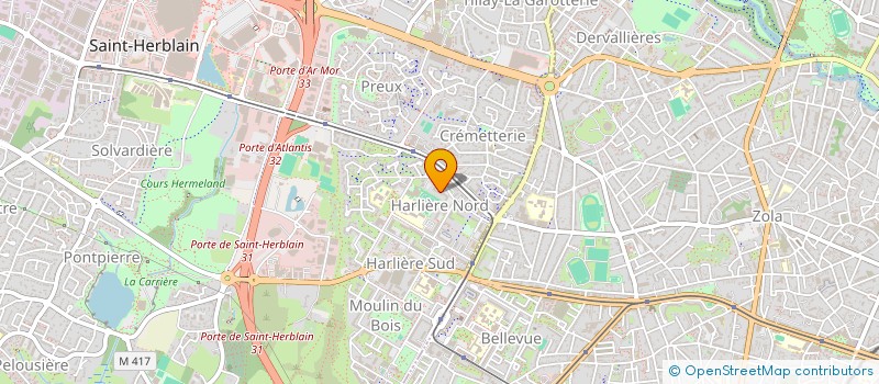 localisation de l'entreprise AUDIO NM  SAINT-HERBLAIN