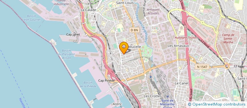 localisation de l'entreprise AUDIO PERFORMANCES à MARSEILLE