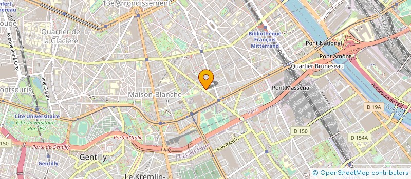 localisation de l'entreprise AUDIO PLUS à PARIS