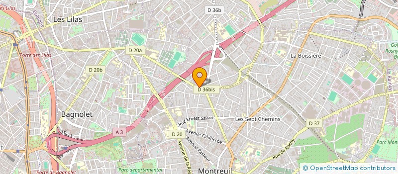localisation de l'entreprise AUDIO REFERENCE EMB à ROMAINVILLE