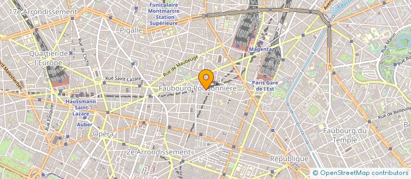 localisation de l'entreprise AUDIO RESEAU à PARIS