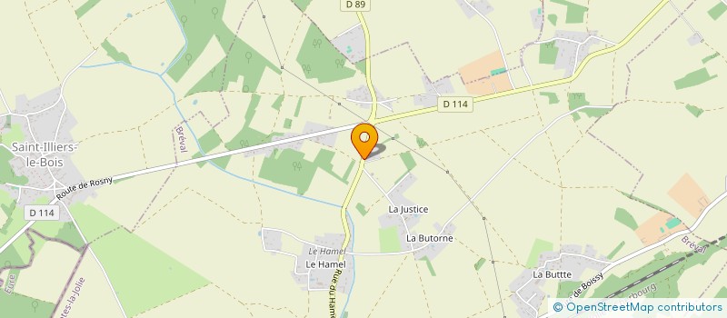 localisation de l'entreprise AUDIO TUBES SERVICES  BREVAL