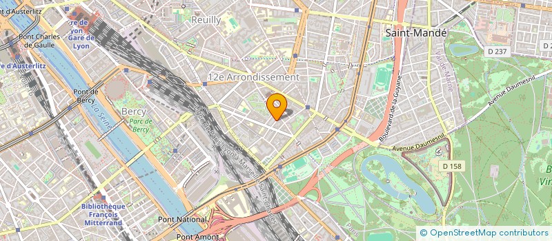 localisation de l'entreprise AUDIO VIDEO MAINTENANCE à PARIS