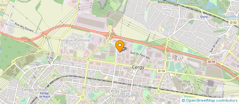 localisation de l'entreprise AUDIOCARE RSH à OSNY