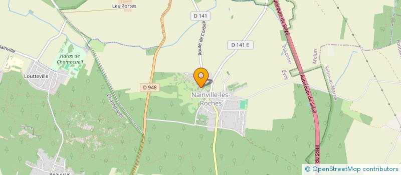 localisation de l'entreprise AUDIOCOM  NAINVILLE-LES-ROCHES