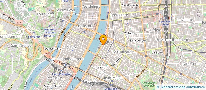 localisation de l'entreprise AUDIOCULT  LYON