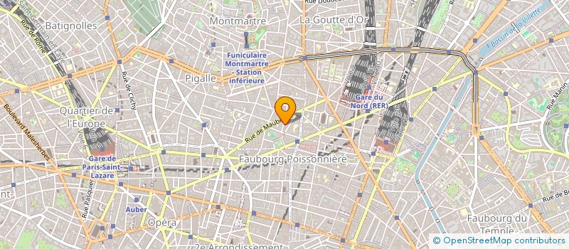 localisation de l'entreprise AUDIODACT GESTION  PARIS