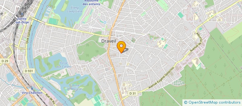 localisation de l'entreprise AUDIOFIRST à DRAVEIL