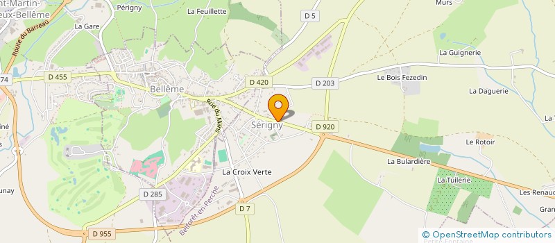 localisation de l'entreprise AUDIOGRAFIK à BELFORET-EN-PERCHE