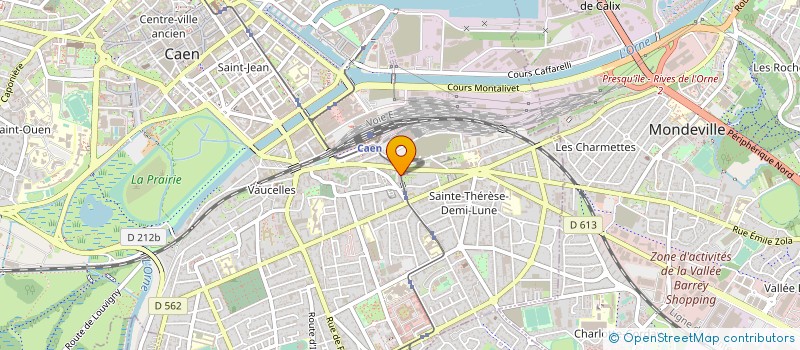localisation de l'entreprise AUDIOLIBRIS EDITIONS à CAEN