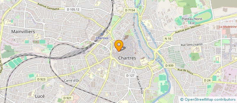 localisation de l'entreprise AUDIOLOG à CHARTRES
