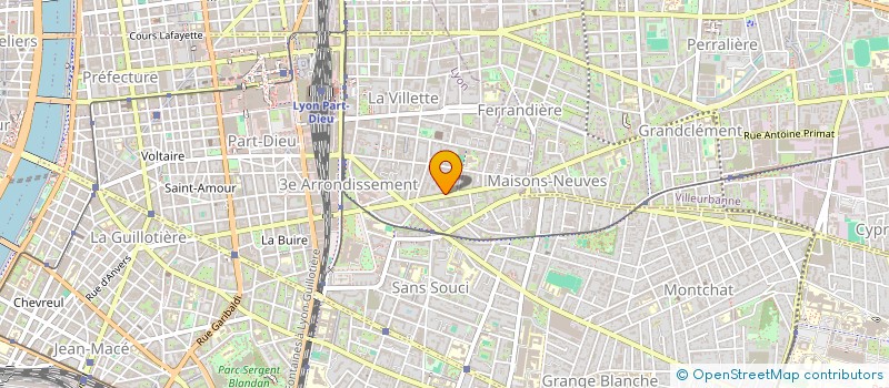 localisation de l'entreprise AUDIOLOGIE RECHERCHES APPLICATIONS à LYON