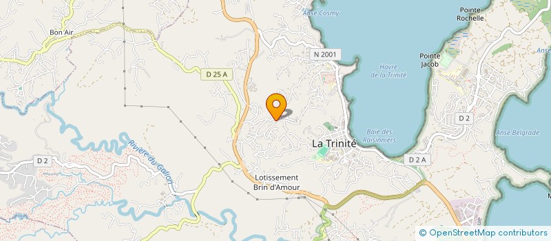 localisation de l'entreprise AUDIOMADINN à TRINITE