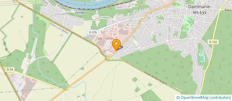 localisation de l'entreprise AUDIOMAGE à DAMMARIE-LES-LYS