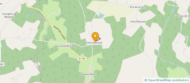 localisation de l'entreprise AUDION & REVOLVER à LA GENETOUZE
