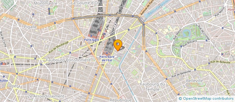 localisation de l'entreprise AUDIOPRICE à PARIS