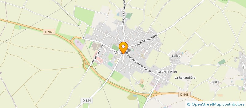 localisation de l'entreprise AUDIOPROXI  AIGONDIGNE