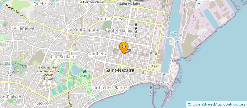 localisation de l'entreprise AUDIORIS SAINT-NAZAIRE à SAINT-NAZAIRE