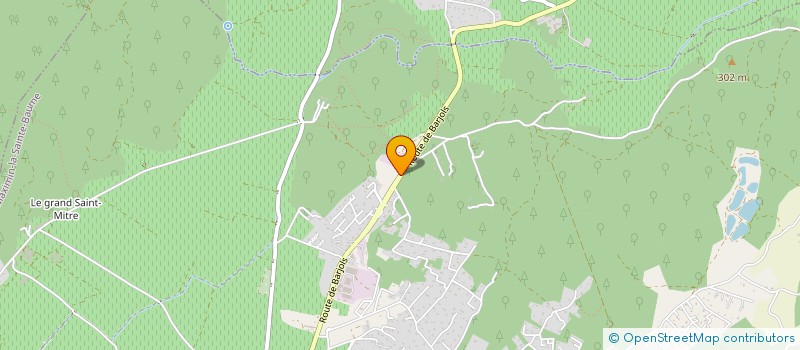 localisation de l'entreprise AUDIOTRIX à SAINT-MAXIMIN-LA-SAINTE-BAUME