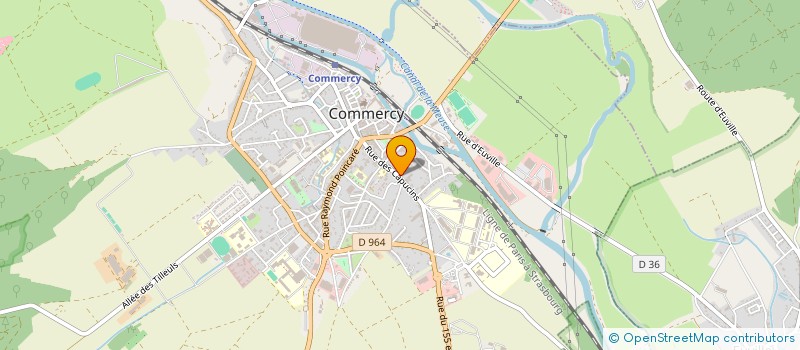 localisation de l'entreprise AUDIOVISION à COMMERCY