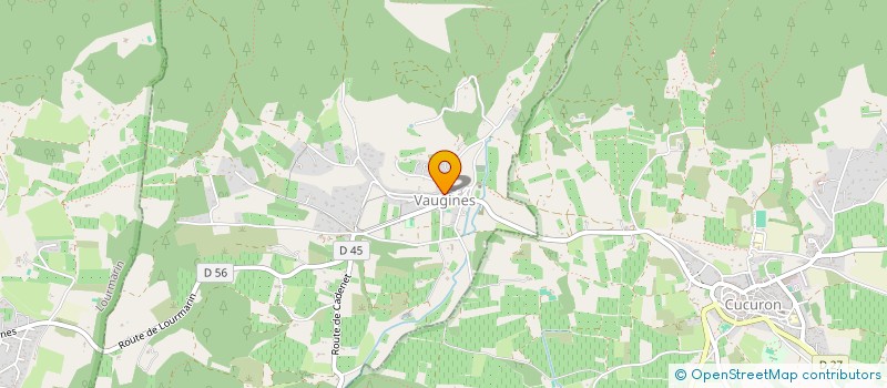 localisation de l'entreprise AUDIOVISOCIAL  VAUGINES