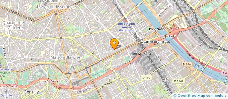 localisation de l'entreprise AUDIOVISUEL BUSINESS SYSTEM MEDIA  PARIS