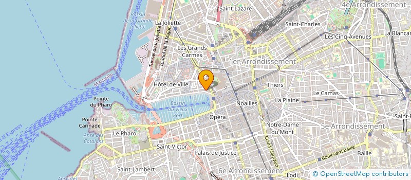 localisation de l'entreprise AUDIOVISUEL FORMATION INFORMATIQUE EVENEMENTIEL à MARSEILLE