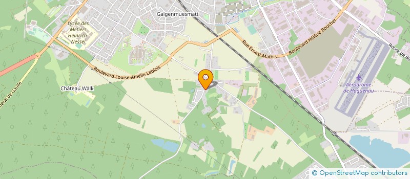 localisation de l'entreprise AUDIOVISUEL MULLER à HAGUENAU