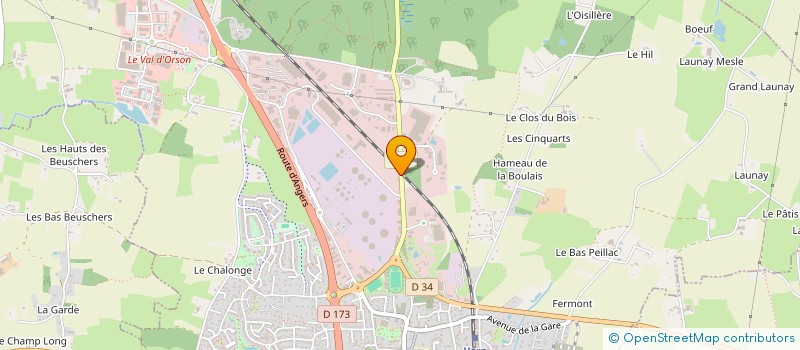 localisation de l'entreprise AUDIOVISUEL TECHNIQUE ASSISTANCE  VERN-SUR-SEICHE