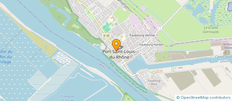 localisation de l'entreprise AUDIPAR EXPERTISE à PORT-SAINT-LOUIS-DU-RHONE