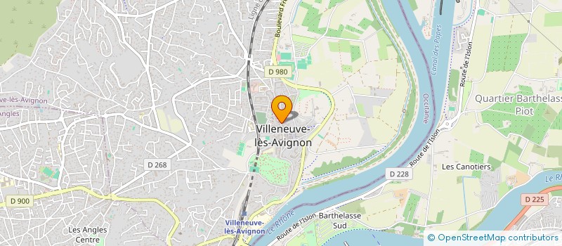 localisation de l'entreprise AUDIPLUS  VILLENEUVE-LES-AVIGNON