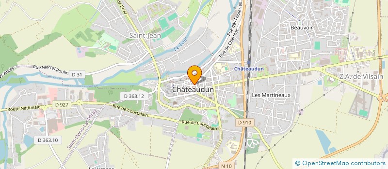 localisation de l'entreprise AUDIPLUS CHATEAUDUN à CHATEAUDUN