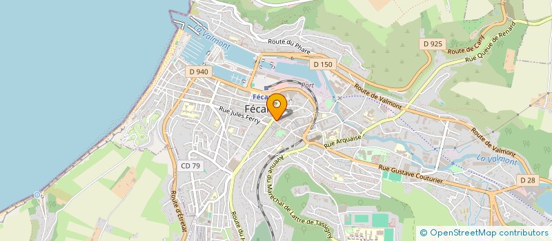 localisation de l'entreprise AUDIPLUS FECAMP à FECAMP