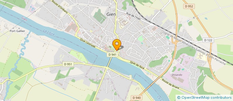 localisation de l'entreprise AUDIPLUS GIEN  GIEN
