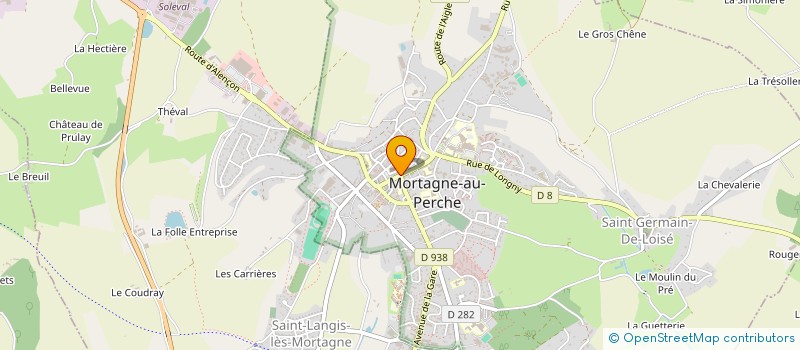 localisation de l'entreprise AUDIPLUS MORTAGNE à MORTAGNE-AU-PERCHE