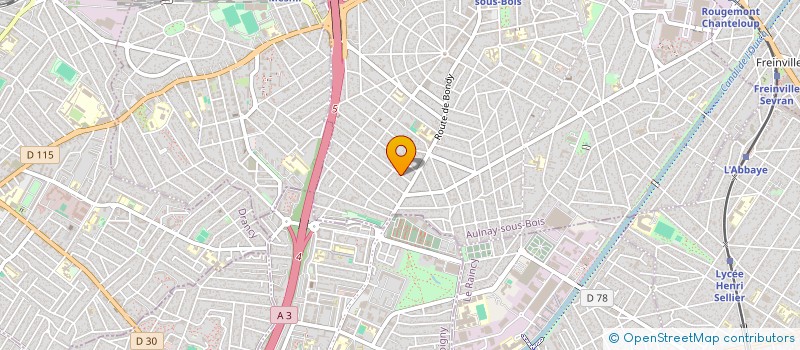 localisation de l'entreprise AUDIREN AUTOS  AULNAY-SOUS-BOIS