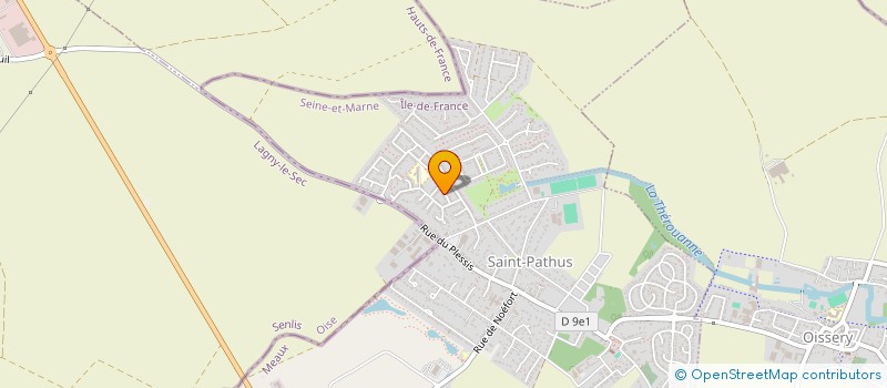 localisation de l'entreprise AUDIRETIS FORMATION  SAINT-PATHUS