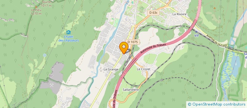 localisation de l'entreprise AUDIRETUM  VIF