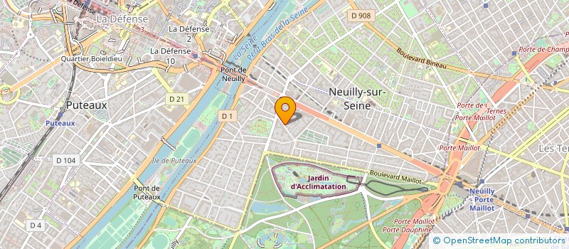 localisation de l'entreprise AUDIS TECHNOLOGIES à NEUILLY-SUR-SEINE